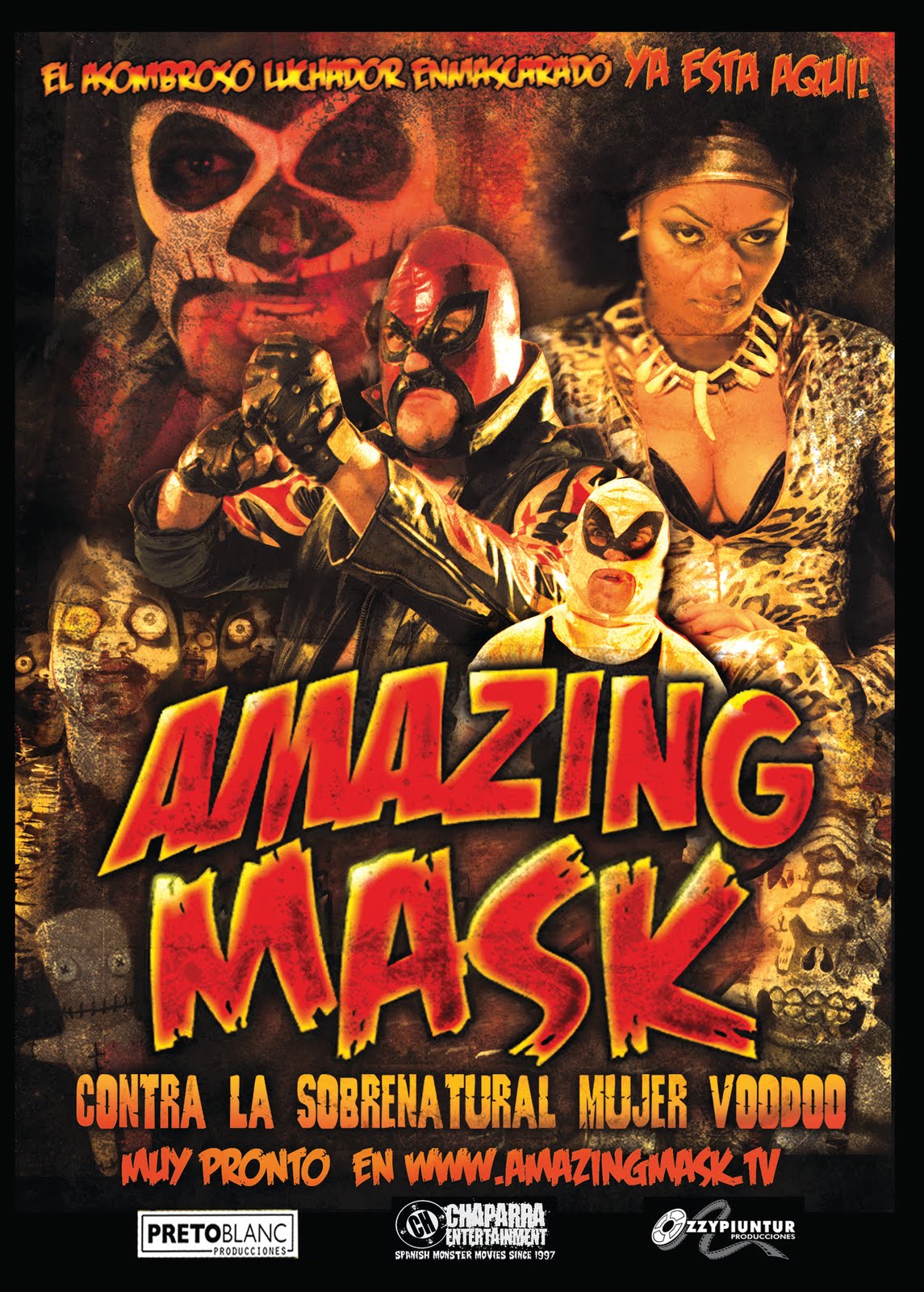 Amazing Mask vs La Sobrenatural Mujer Voodoo